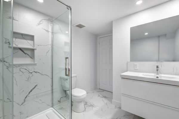Basement Bathroom Installation in Pickerington