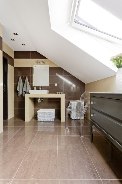Attic Bathroom Installation in Pickerington